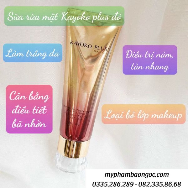 bộ mỹ phẩm kayoko đỏ nhật bản